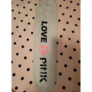 VS PINK BLING CAMPUS PANTS JOGGERS l ORIGINALS grey M